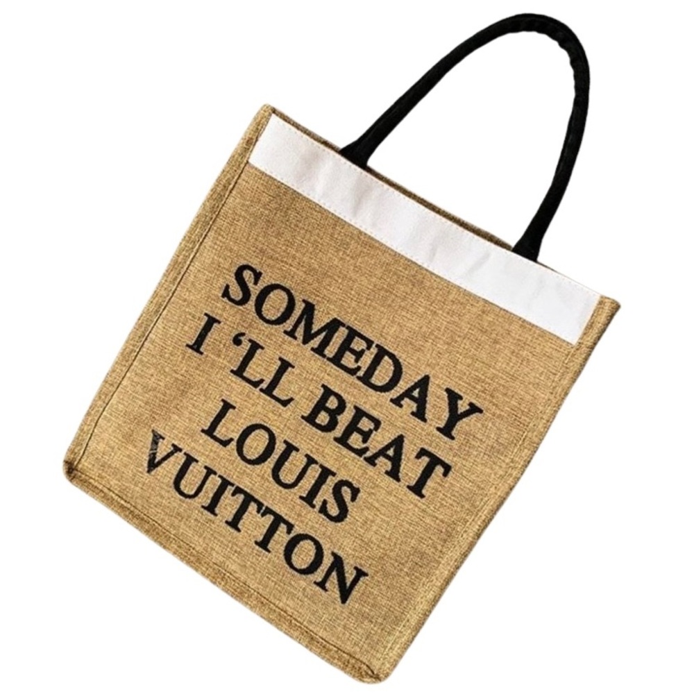 “Someday I’ll Beat LV” Casual Tote Bag - Mother’s Day